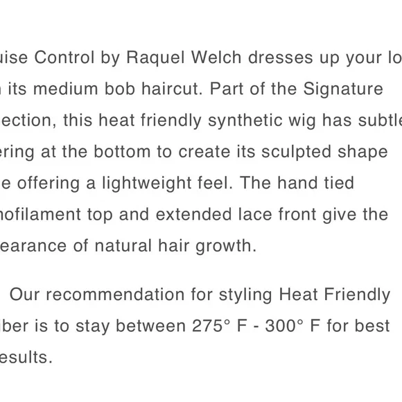 Raquel Welch  Shaded Wheat Cruise Control Women's Wig - Picture 5 of 5